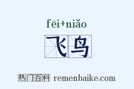 飞鸟是什么意思的图片